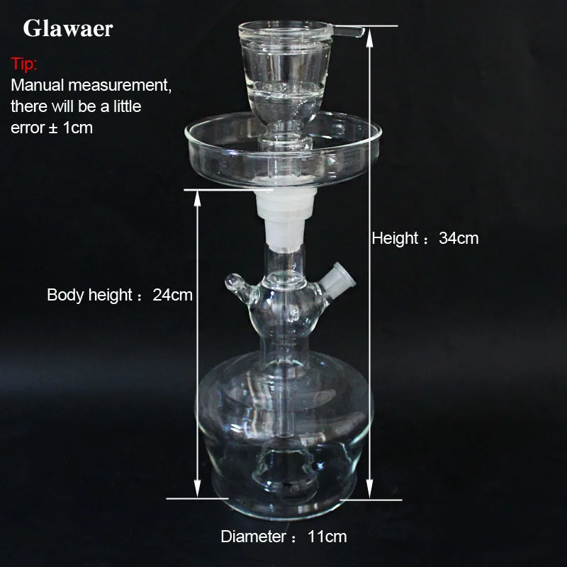 2017 маленькие высокие боросиликатные стеклянные кальяны наргильная трубка для