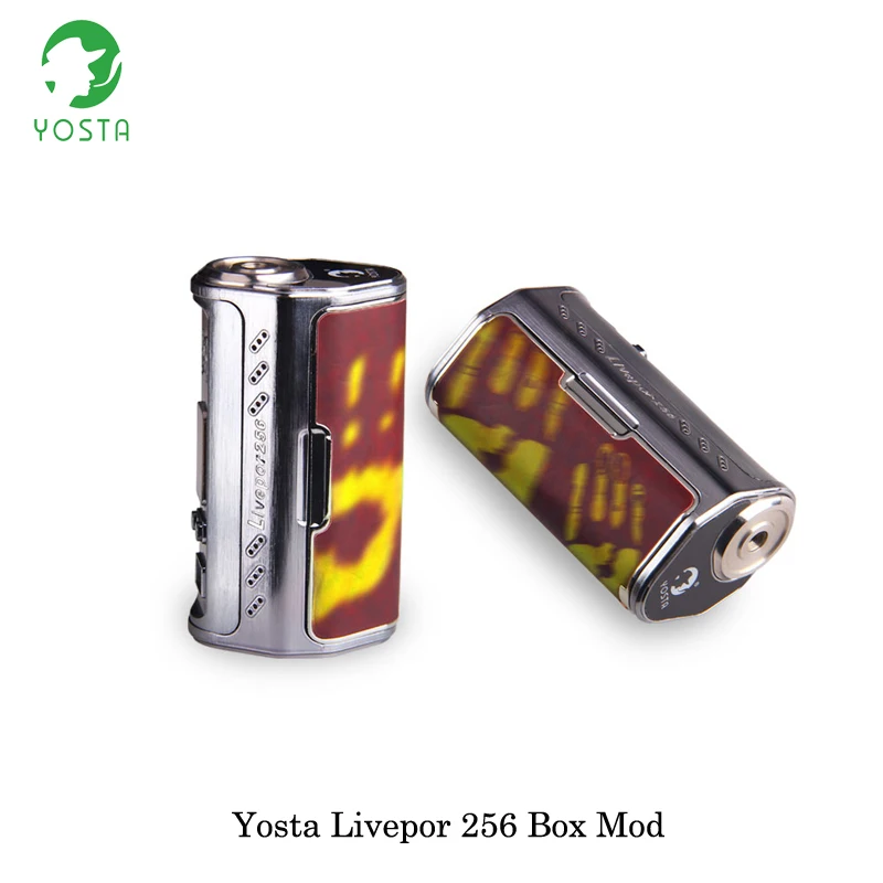 Электронная сигарета 256 Вт yosta livepor TC коробка мод питание от тройной 18650 батареи