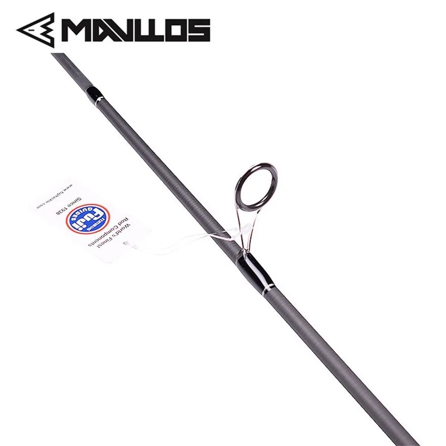 Mavllos 2 Tip Carbon Fishing Rod Lure Weight 8-25g Whole Set FUJI Guide Ring Seat Ultralight Saltwater Spinning Casting | Спорт и
