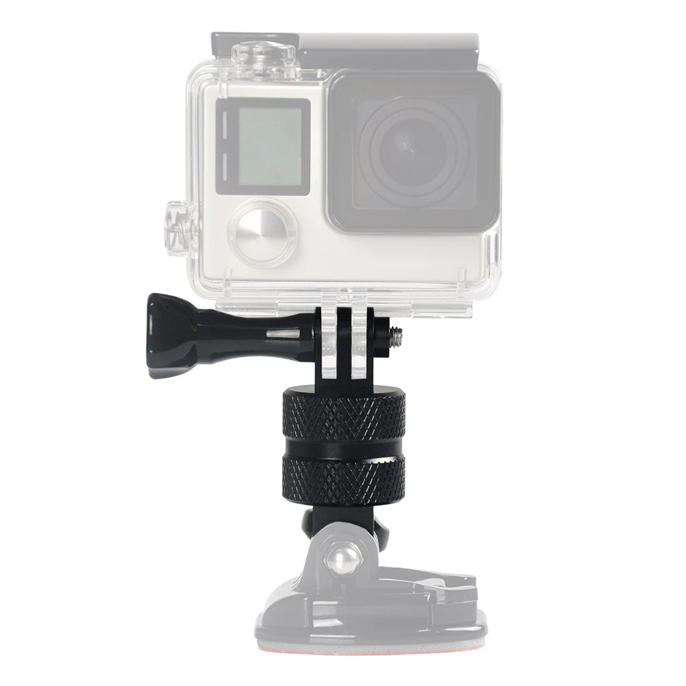 Алюминиевый Поворотный кронштейн с поворотом на 360 градусов для GoPro Hero 7 6 5 4 SJCAM