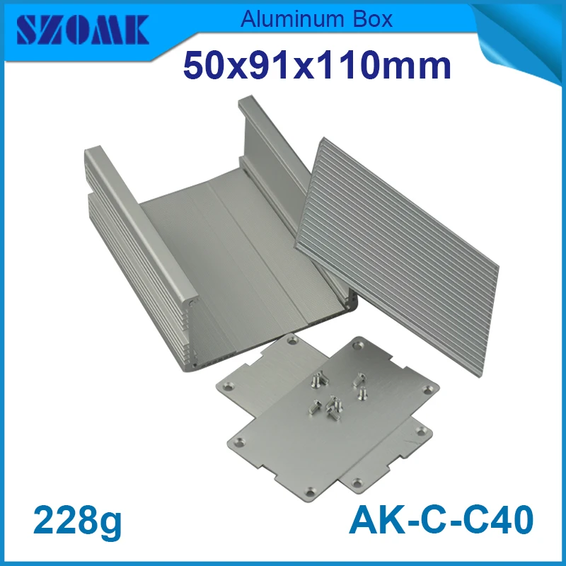 1 шт diy алюминиевый пользовательский контейнер электрический