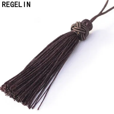

REGELIN Long Rayon Thread Tassels Charms 5pcs/lot 5cm Length 17 Colors for DIY Women Earrings Jewelry Materials Wholesale