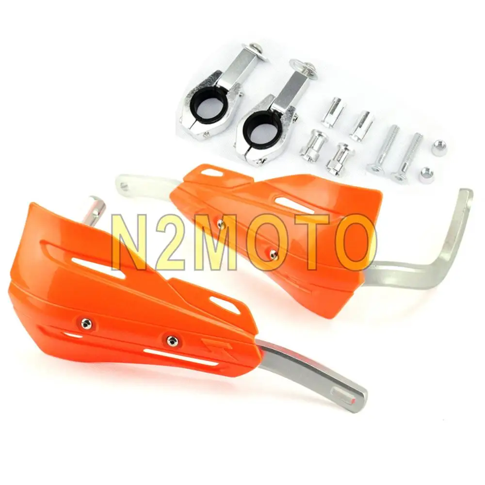 orange Мотокросс 28 мм Handguard универсальный для гоночного уличного Dirt Bike ATV защита для рук 1-1/" Защита для рук - Цвет: orange