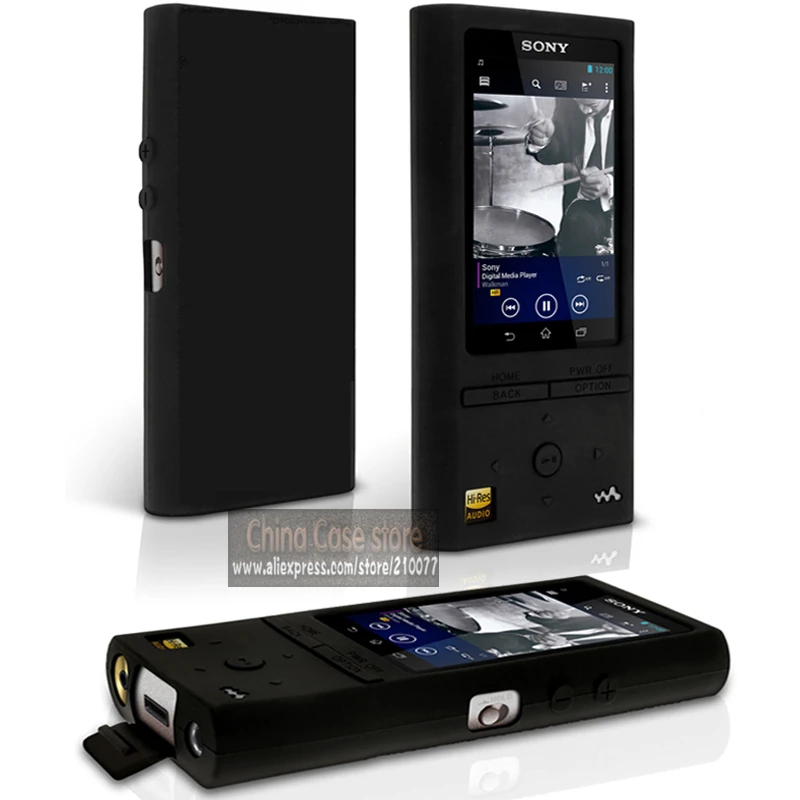 Силиконовый гелевый Чехол для Sony Walkman NW ZX100 MP3 резиновый чехол + повязка на