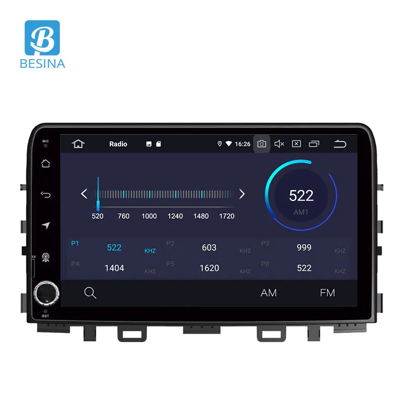 Автомобильный DVD плеер Besina 9 дюймов Android 0 для KIA RIO 2017 2018 GPS навигация мультимедиа 2