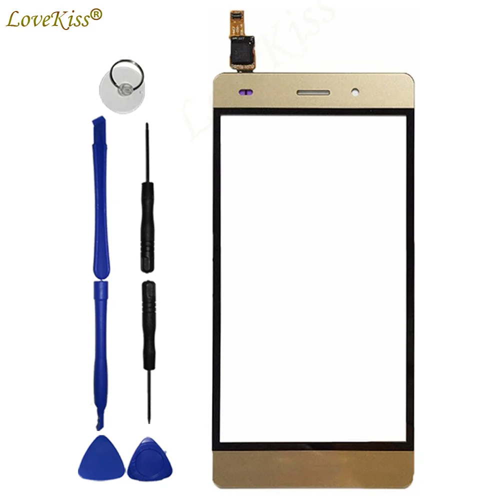 

Передняя панель P8Lite для Huawei P8 Lite ALE-L21 L04 TL00-L23 сенсорный экран сенсорный ЖК-дисплей дигитайзер стеклянная крышка TP Замена