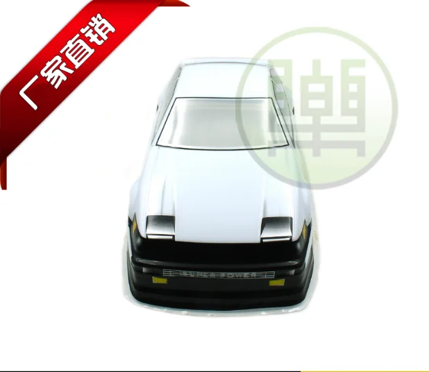 1/10 по дороге ПВХ Toyotaa AE86 начальный корпус D ширина 195 мм передняя и задняя колесная