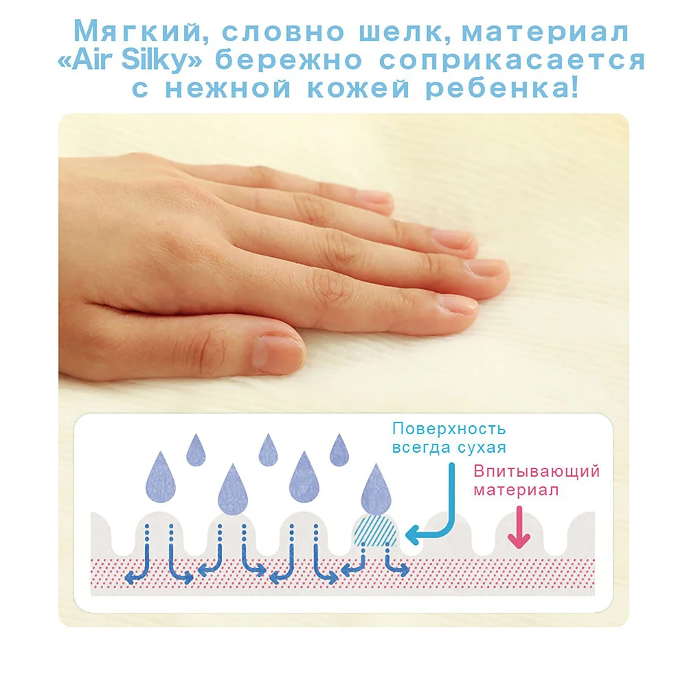 Подгузники MOONY M (6-11 кг) 22 шт | Мать и ребенок