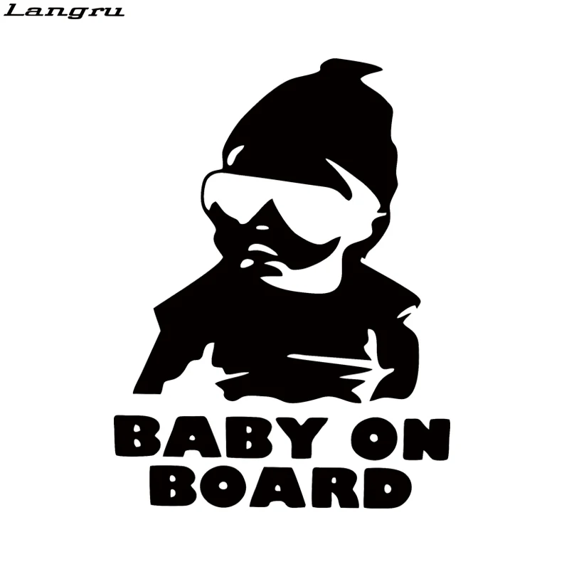 

Langru новый стиль Детские на борту Забавные милые автомобильные Стайлинг похмелье Автомобиль Мотоцикл декоративные виниловые наклейки JDM