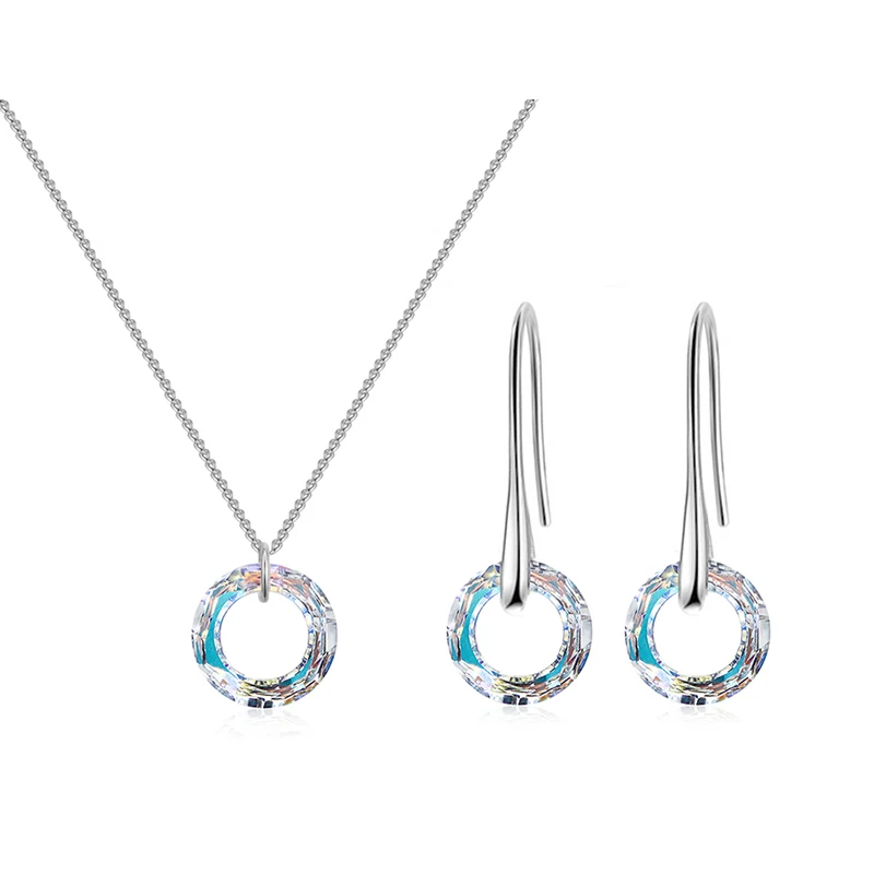 BAFFIN новые Необычные камни Круг Кристалл Ювелирные наборы кристаллы от Swarovski
