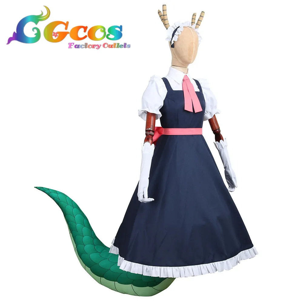 Бесплатная доставка карнавальный костюм мисс Кобаяши дракон платье Тору