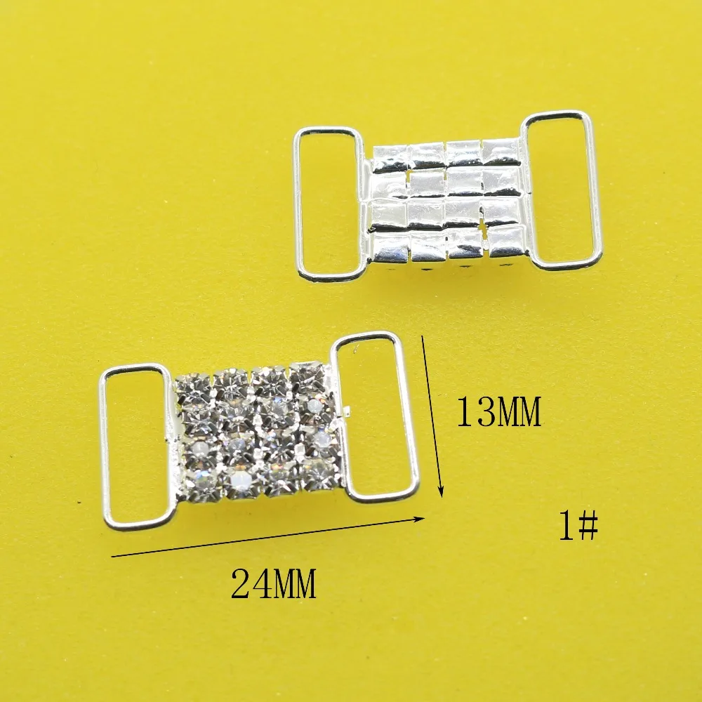 10 шт./лот застежка Пряжка для бикини со стразами сумка с пряжкой цепочка обуви