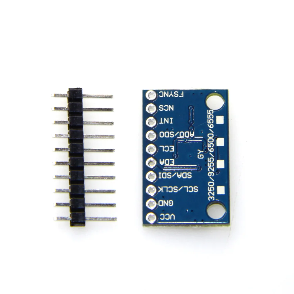 IIC I2C SPI MPU6500 MPU-6500 6-Axis Gyroscope Accelerometer Sensor Module Replace MPU6050 For Arduino With Pins GY-6500 | Электроника