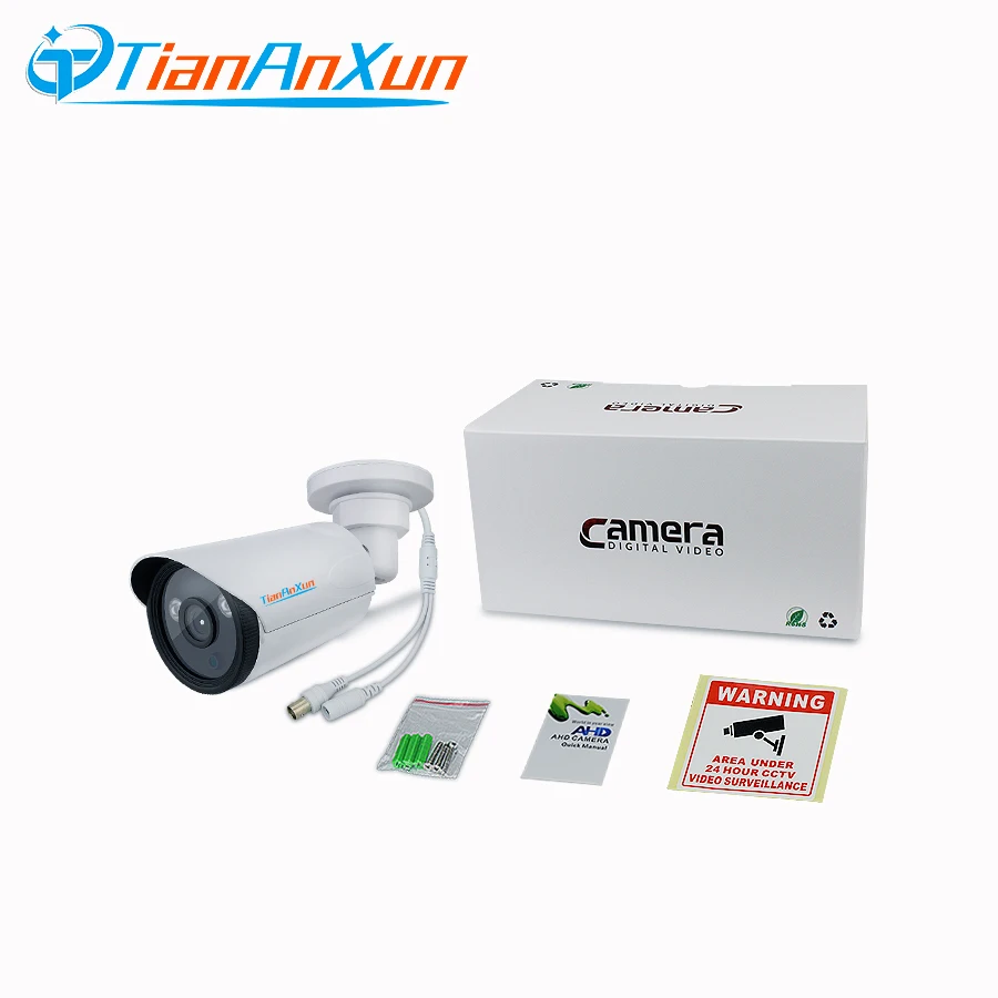 

Tiananxun 1080P Ahd Camera 2.0Mp Analog Surveillance Outdoor Waterproof Sony Imx323 Night Vision Video For Cctv Bullet Cameras