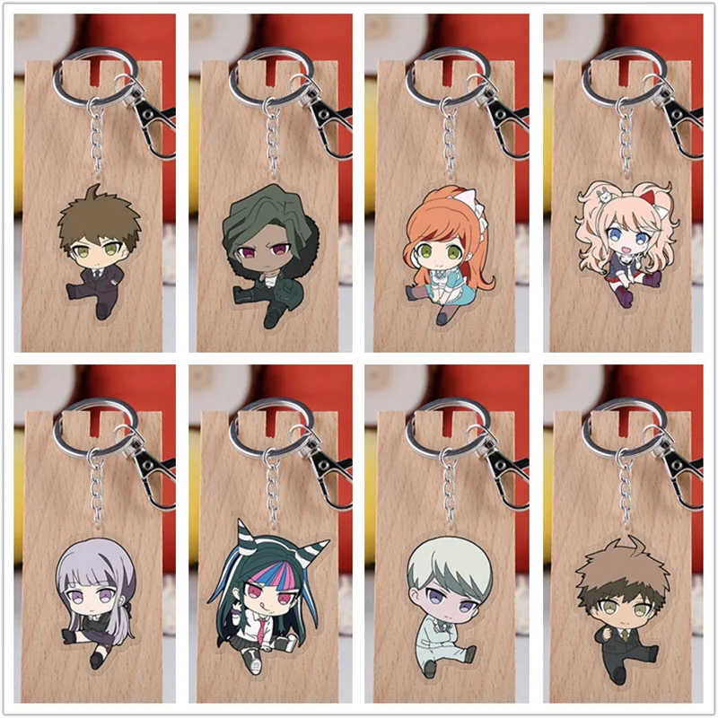 10 шт./лот аниме Danganronpa акриловый брелок игрушка триггер счастливый хаос сумка