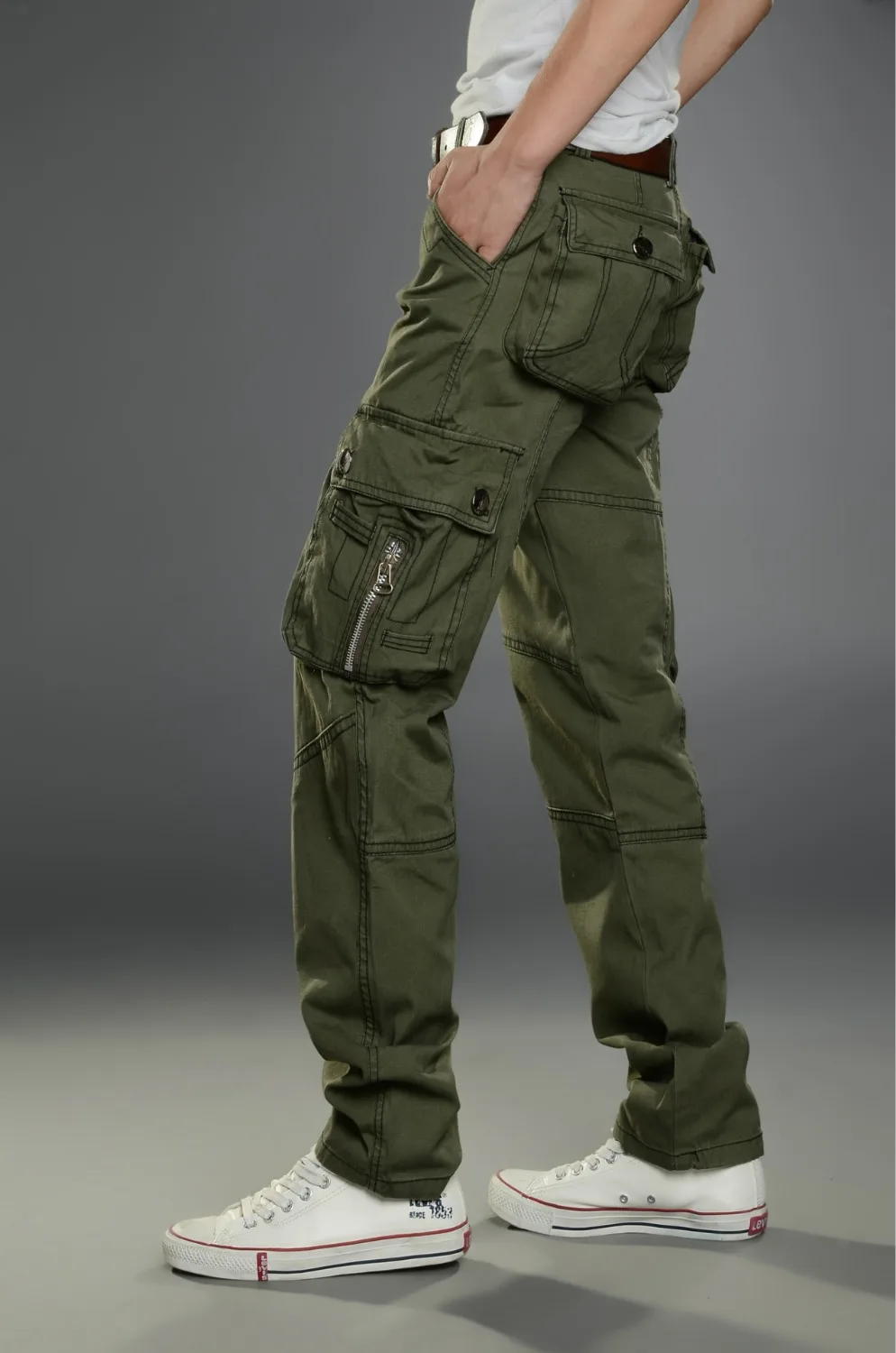 Мужские брюки карго мужские уличные спортивные штаны с несколькими карманами