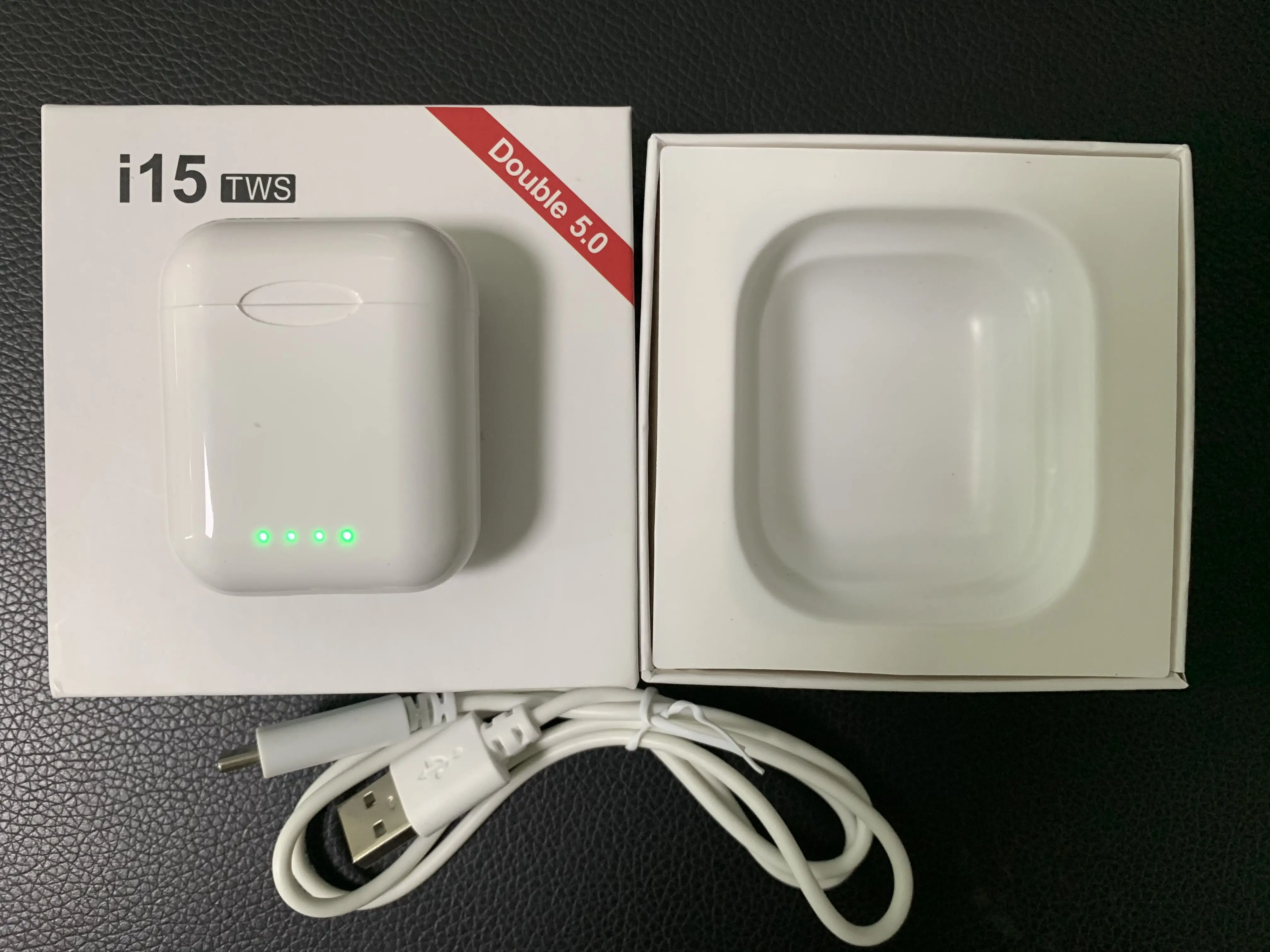 I15 TWS Bluetooth 5 0 3D сенсорное управление бас наушники Поддержка беспроводной зарядки