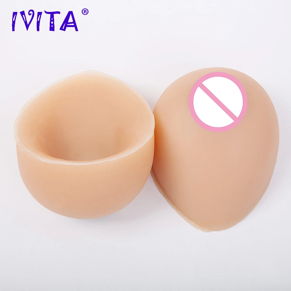 Искусственная силиконовая грудь IVITA 11500 г искусственная огромная для