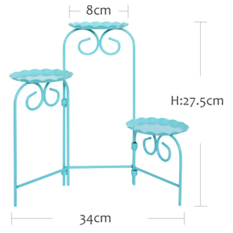 Детская синяя лестница стойка Sweetgo складные десертные инструменты для украшения