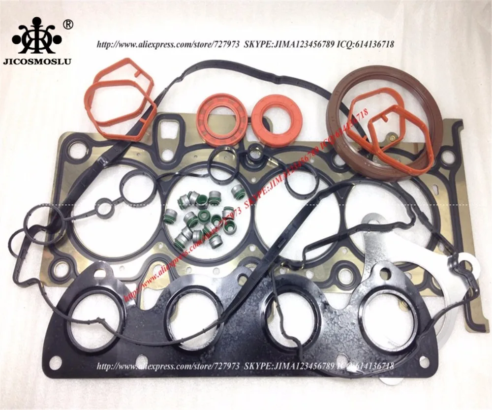 Комплект для ремонта двигателя для CHERY TIGGO 3/FL, MVMX33, DR5, MIKABO, GRAND/VORTEX TIGGO FL, A3, ORINOCO, CEILO, BOO, G3, 27 шт./компл. E4G16-1003080