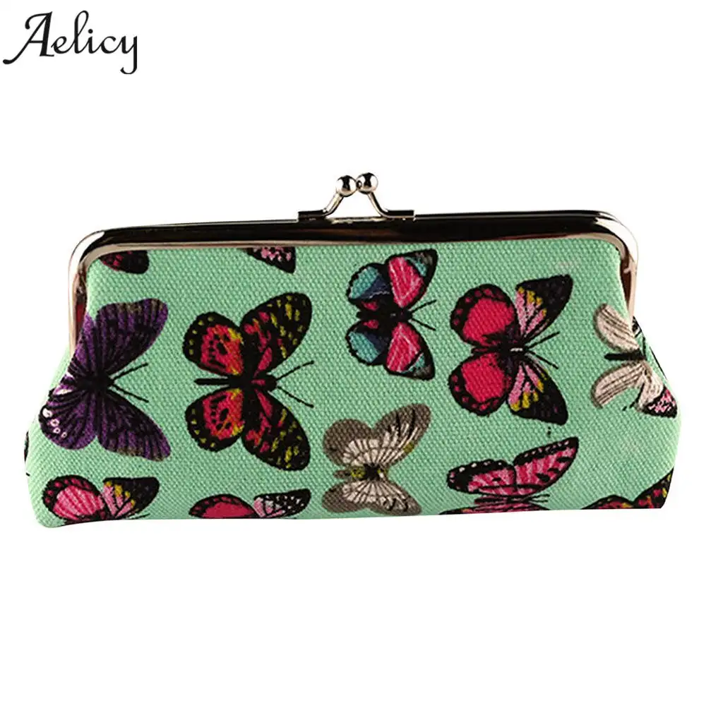 Aelicy европейский стиль кошелек Женские винтажные кошельки с принтом животных