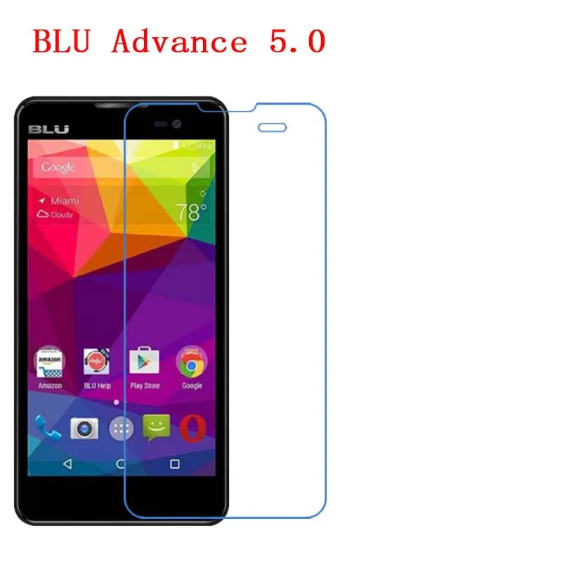 3-Pack) для BLU Life one X2 протектор экрана функциональный тип анти-падения, ударопрочность, нано 9 H Защитная пленка для экрана