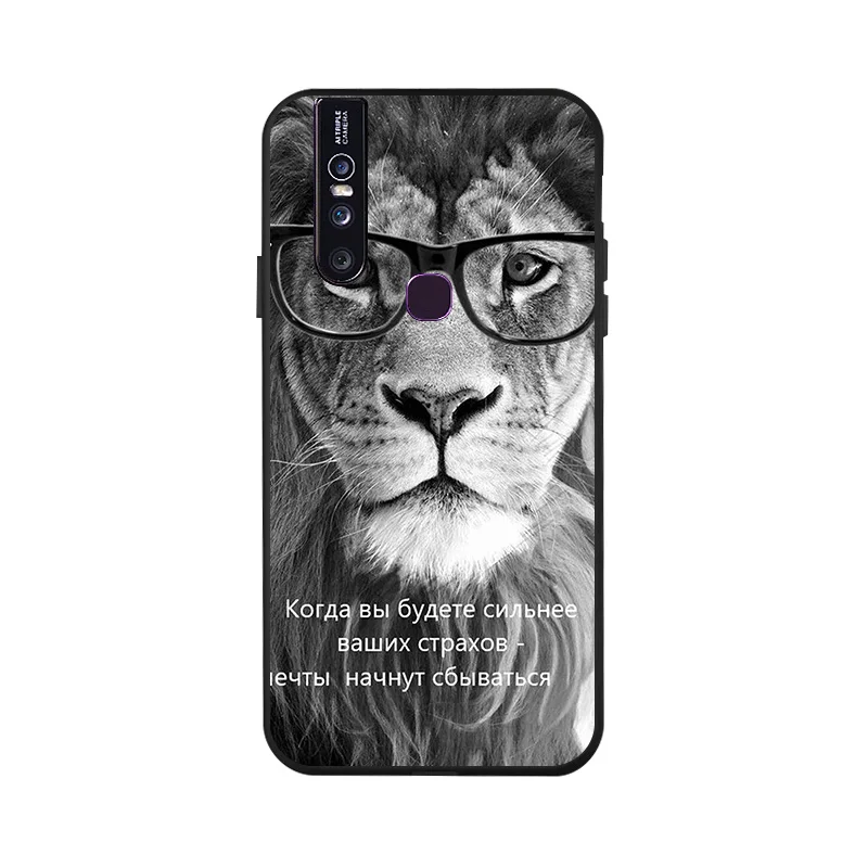 Ojeleye, модный черный силиконовый чехол для Vivo V15, чехол s, противоударный чехол для телефона Vivo V15 Pro iQOO X27 V11 Y91 Y81 Y81i, чехол
