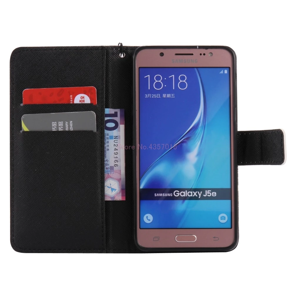 Чехол для телефона Samsung Galaxy J5 2016 J56 J510 J510F J510H J510FN J510h/ds J510FN/DS кожаный чехол с