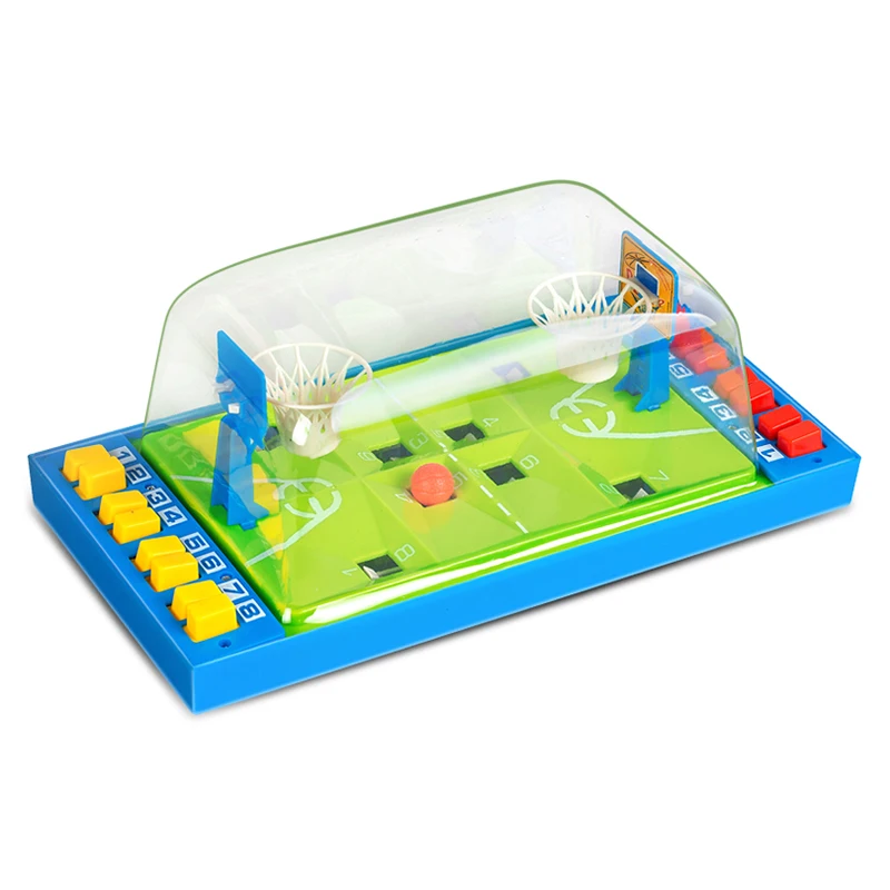 

Mini Basketball Football Shooting Desktop Party Playing Board Games Toys for Kid and Adult Family