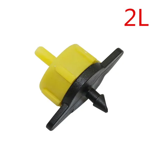 2L 2L/H, 4L/H, 8L/H капельница сельскохозяйственные инструменты микро орошение давление компенсирующий излучатель теплицы полив капельница 30 шт - Цвет: 2L