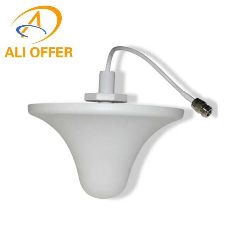 800-2500MHz Dome Antenna 3dBi Omni Ceiling Mobile Signal Booster Repeater Amplifier | Boosters