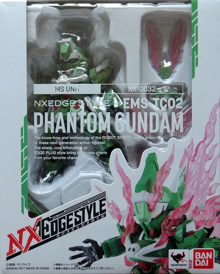 100% оригинал BANDAI Tamashii Национальный Стиль NXEDGE экшн фигурка фантом Gundam из