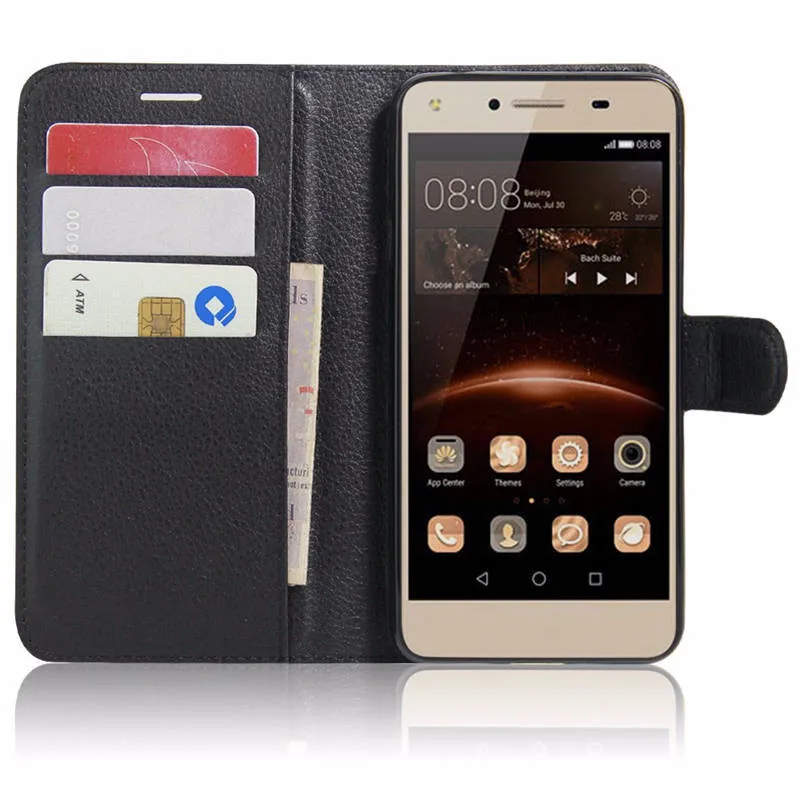 Для huawei CUN-U29 Корпус чехол-бумажник из искусственной кожи задняя крышка чехол для телефона для huawei CUN-U29 Y5 2 Y5II Y5 II Lte защитный чехол-накладка сумка