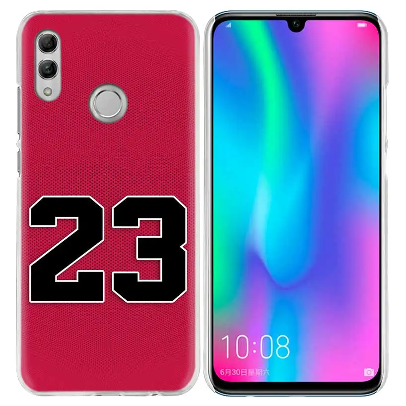 05 Баскетбол 23 24 номер чехол для huawei Honor 8X Y9 20 9 10 Lite Play 8C 8A Pro V20 20i Y6 Y7 Y5 жесткий чехол из ПК для телефона Casos - Цвет: 05