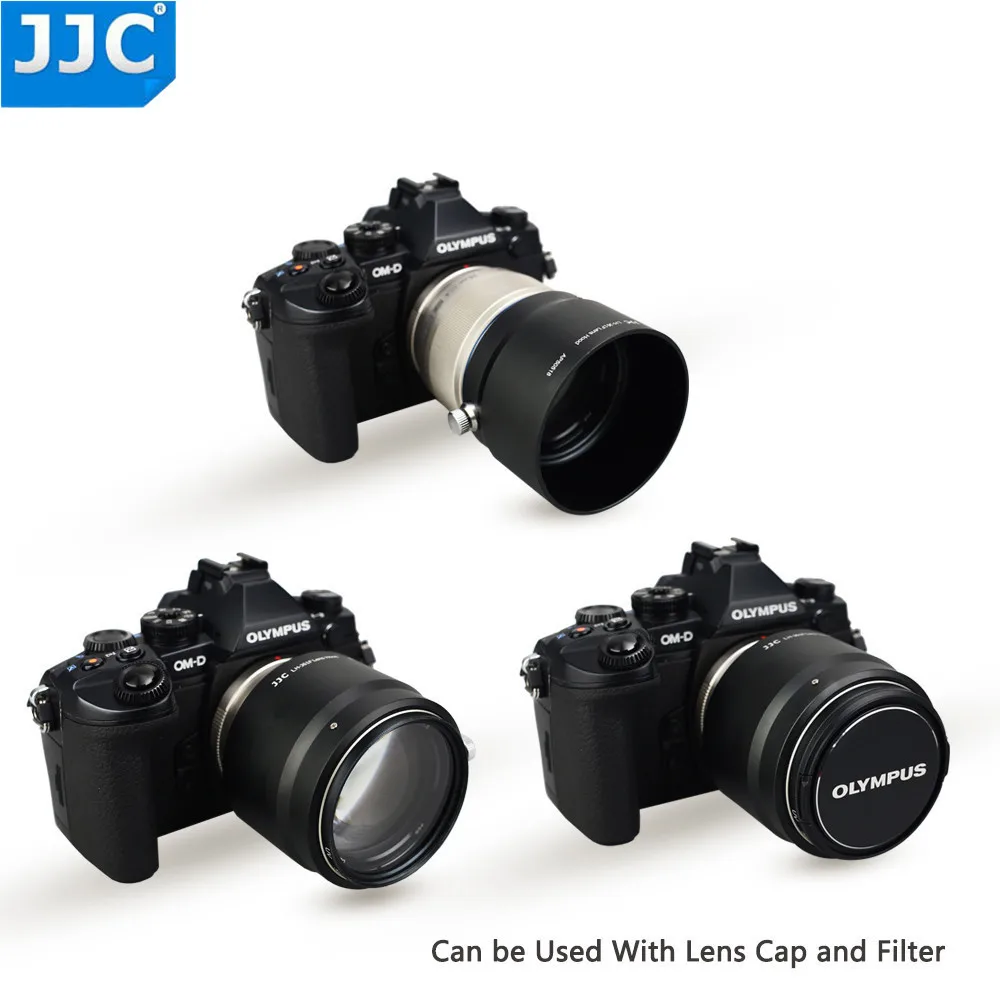 

Металлическая бленда JJC для объектива Olympus M.ZUIKO DIGITAL ED 75 мм f/1,8 заменяет фотокамеру Olympus цвет черный