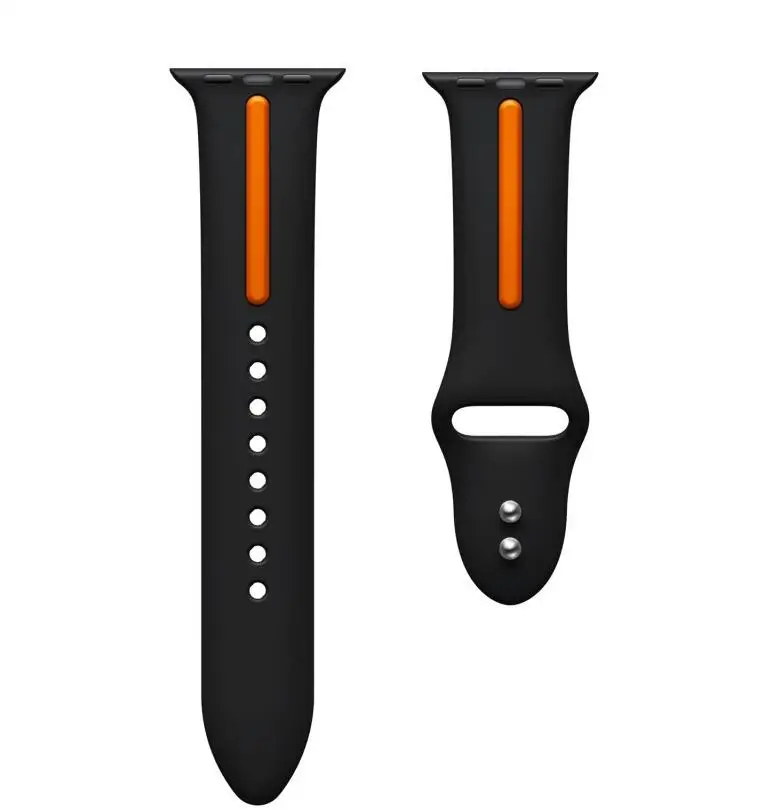 Спортивный силиконовый ремешок для Apple Watch Series 4/3/2/1 часов iWatch 42 мм 44 40 38