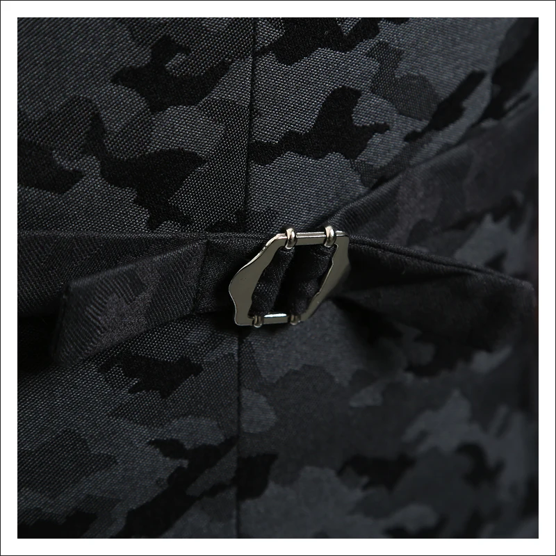 Мужской Камуфляжный костюм винтажный жилет жениха однобортный модное свадебное