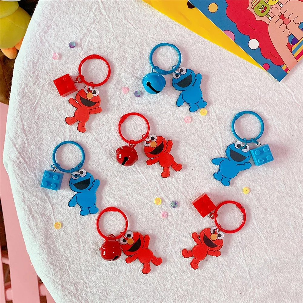 

Flower Pendant Toy Doll Clamshell Keychain 4Kinds Bells 3*5.2cm 7Colors GJ087 TY01