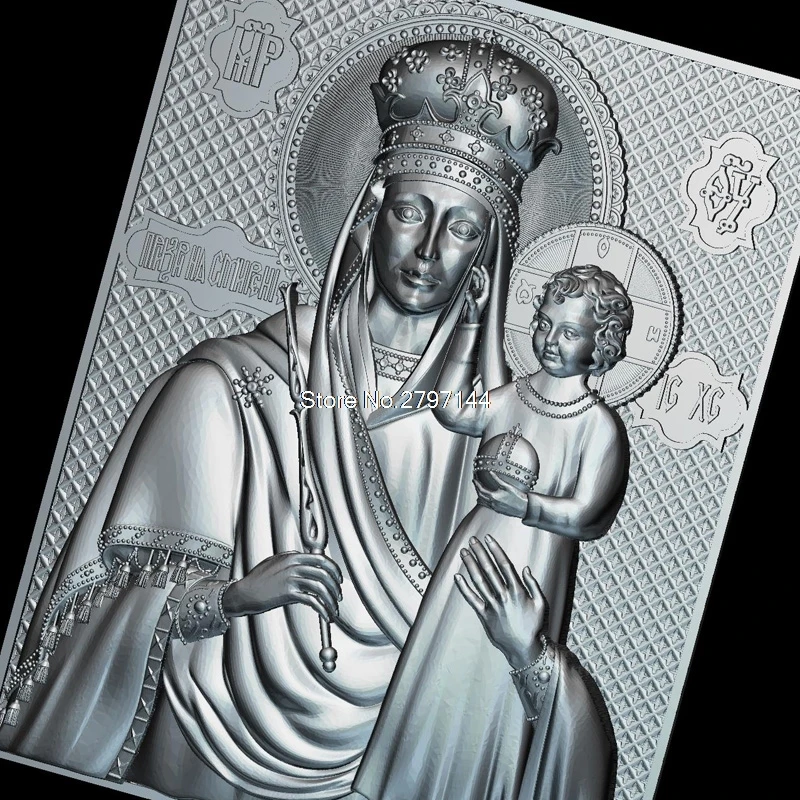 Высококачественная новая 3D модель для cnc мать богов посмотрите на скромность