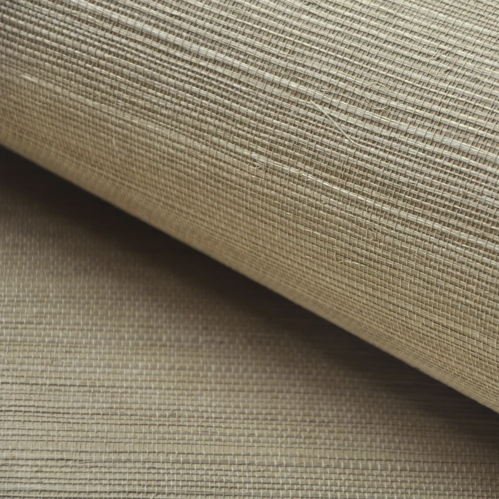 Цвет Camel Natural сизаль Grasscloth обои Дизайн домашнего декора отель стена