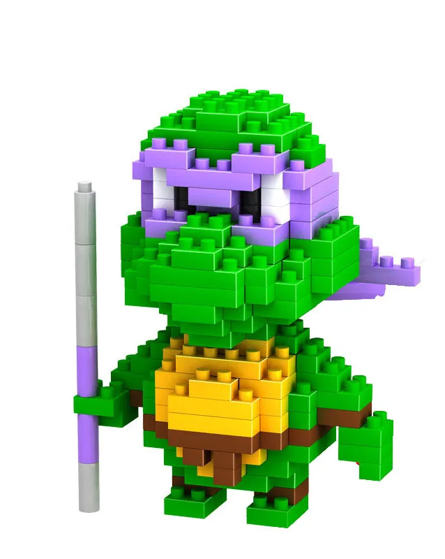 LOZ пластиковые алмазные строительные блоки в сборе фигурка Рафаэль Леонардо