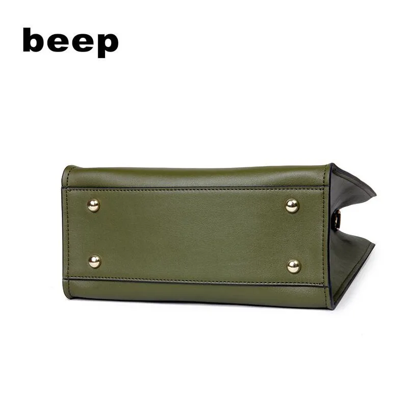 Бренд BEEP сумки 2018 новая волна Корейская версия диких сумок женская кожаная сумка