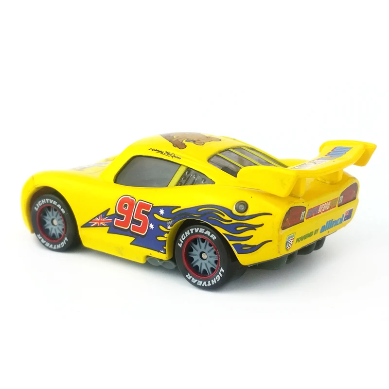 Игрушечные машинки Диснея Pixar No.95 Lightning Mcqueen австралийский 1:55 литой под давлением