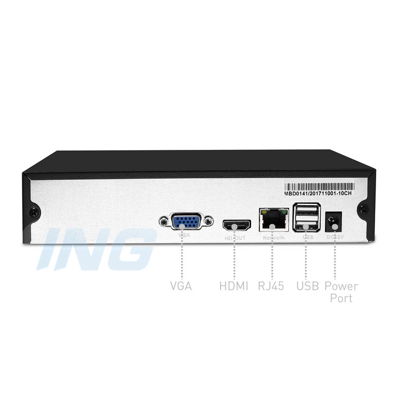 HD 1080P мини NVR 4/8 канала H.264 сетевой видеорегистратор HDMI CH видеонаблюдения для IP