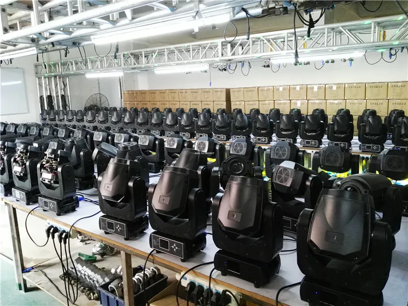 8pcs/lot 90W LED Moving Head Light 3 Face Prism Spot with Rotation Gobos Function for DJ Disco Stage Projector Big Events | Лампы и