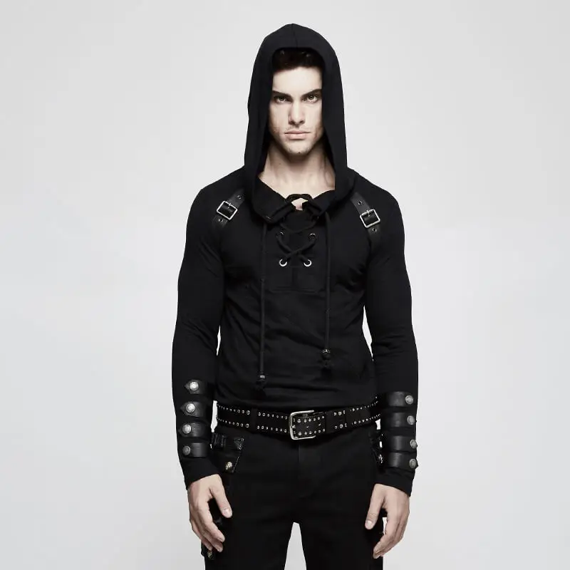 Для мужчин s толстовка панк пуловер bts Свитшот slim fit толстовки тяжелый металл с
