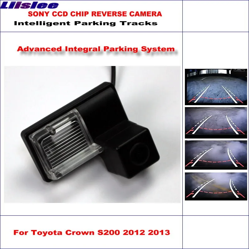 

Liislee Rear Camera For Toyota Crown S200 2012 2013 Intelligent Parking Tracks Backup Reverse / Dynamic Guidance Tragectory