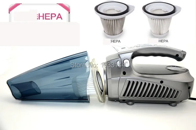 Портативный автомобильный пылесос супер всасывающий двойного назначения для