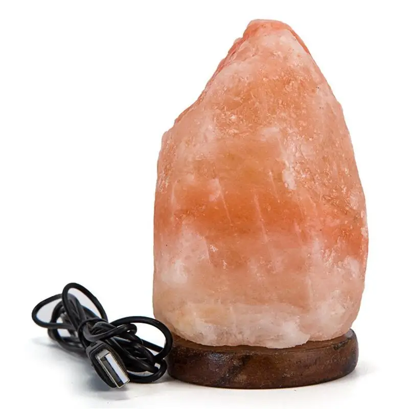 Himalayan salt lamp 7 colors crystal allies gallery flqmmable natural rock relieve pressure ai | Лампы и освещение