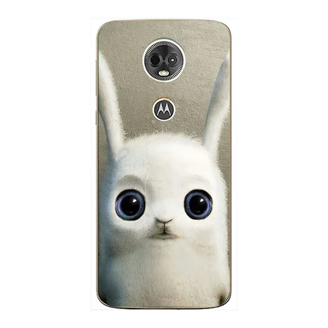 Чехол для Motorola Moto E5 Play силиконовый мягкий чехол милый Play/E5 чехлы